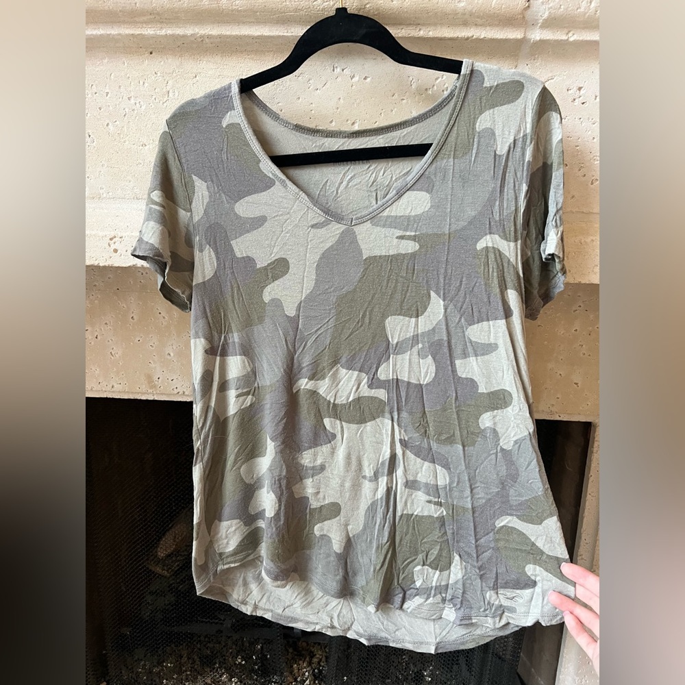 Hollister camo shirt